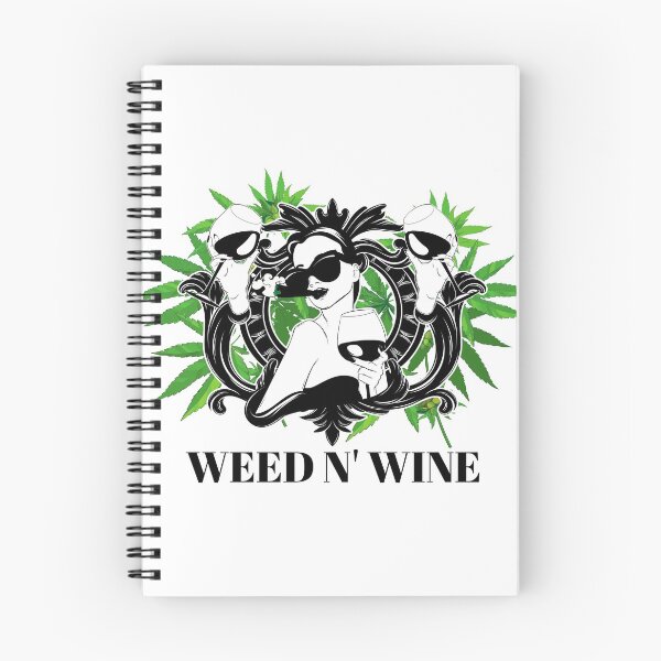 Item preview, Weed N Wine | Smart Successful Stoner | We Are The Universe designed and sold by AlfaEcho.
