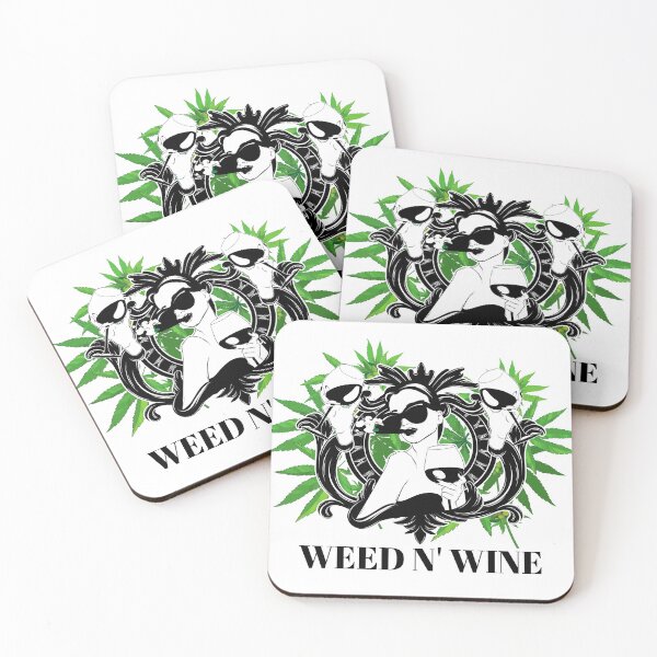 Item preview, Weed N Wine | Smart Successful Stoner | We Are The Universe designed and sold by AlfaEcho.