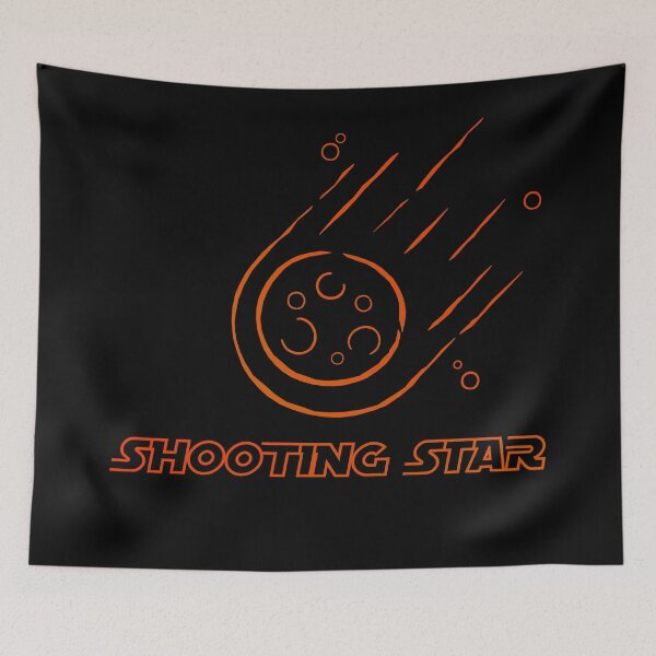 Item preview, Shooting star - Meteor - Orange designed and sold by jc007.
