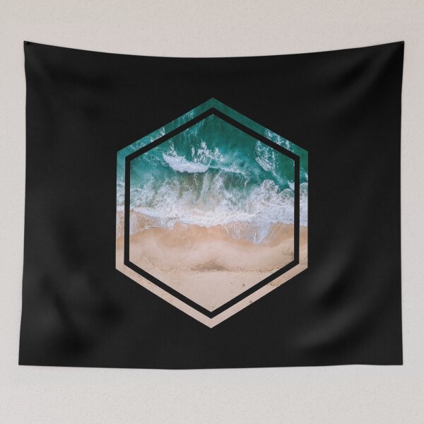 Item preview, Beach and ocean waves meeting  designed and sold by crazycollective.