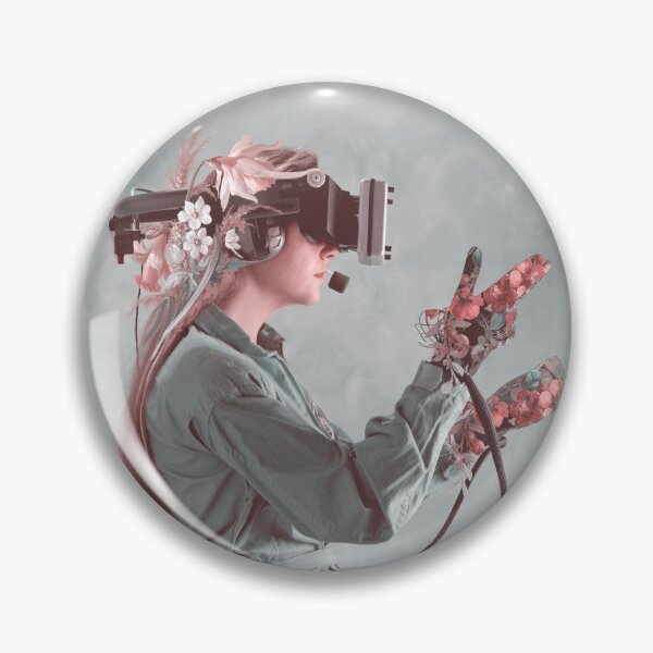 Item preview, Pastel Virtual Reality Cyberpunk designed and sold by redbubbel.