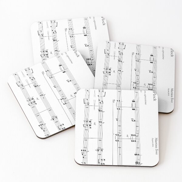 Item preview, composition Flight Flock for two pianos  designed and sold by Martina Sver.
