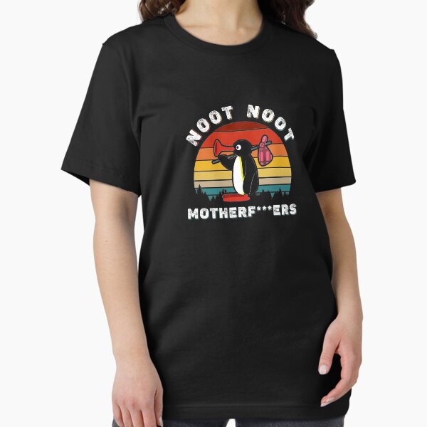 Vista previa del artículo con la obra «Noot Noot Pingu Shirt Noot Meme Regalo, Pingu Noot Noot Motherf», diseñado y vendido por tamekabills.