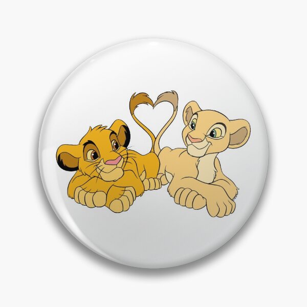 Item preview, Simba and Nala Clipart designed and sold by CandySweetener.