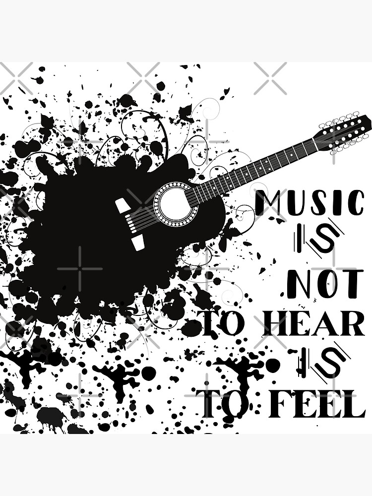 "Fading black and white electric guitar" Art Print by