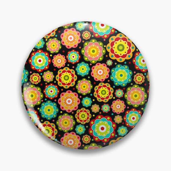 Item preview, Fiesta Medallion Flowers designed and sold by KrisInStitches.