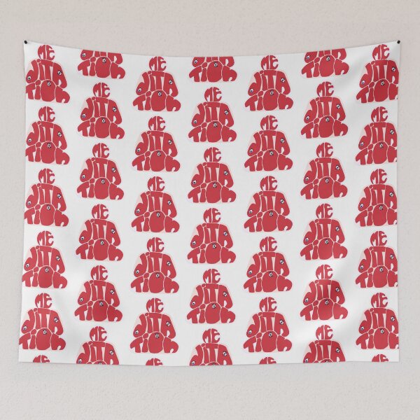 Item preview, Pink Meditation with eyes, small print designed and sold by bye-then.