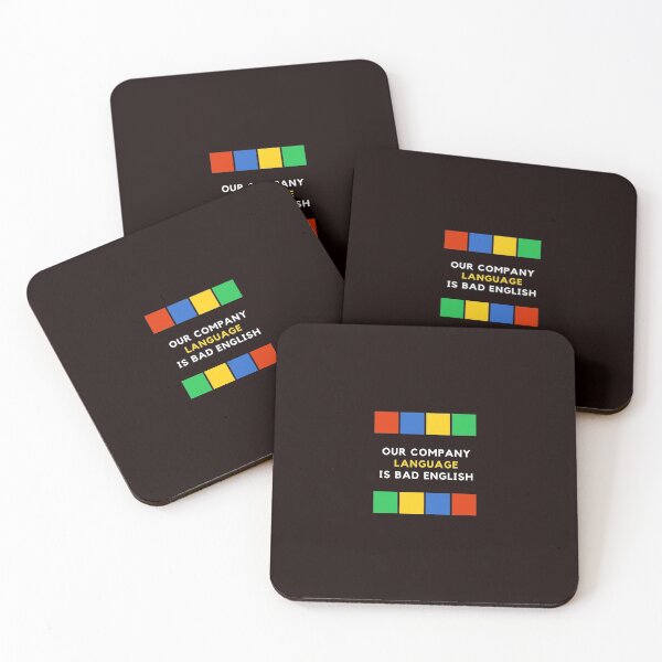 Item preview, Our Company Language is Bad English designed and sold by Evartdesign.