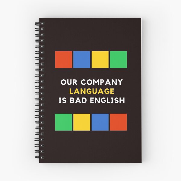 Item preview, Our Company Language is Bad English designed and sold by Evartdesign.