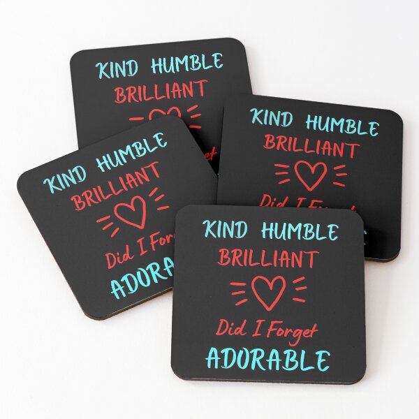 Item preview, Kind Humble Brilliant Heart designed and sold by WoodburyLake.