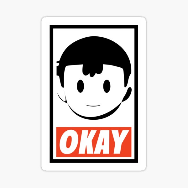 OKAY Sticker