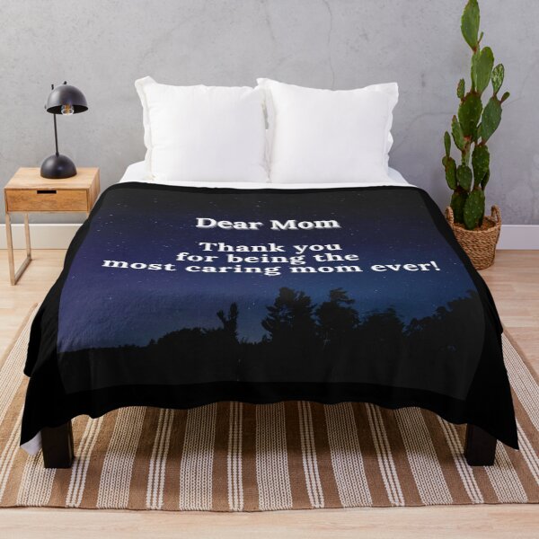 Item preview, Dear Mom, Thank you for being the most caring mom ever! designed and sold by DMariG.