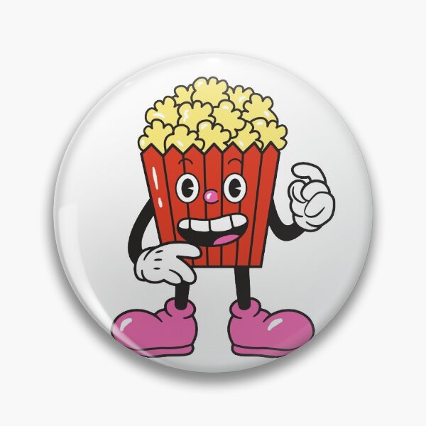 Item preview, Cartoon popcorn designed and sold by Shrewd Mood.