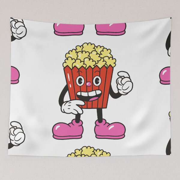 Item preview, Cartoon popcorn designed and sold by Shrewd Mood.