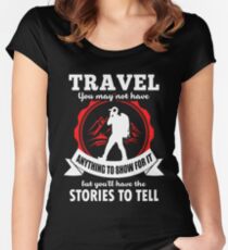 Travel Women's Fitted Scoop T-Shirt