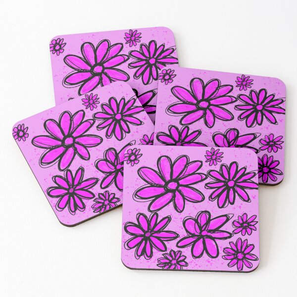 Item preview, Pink Funky Flowers designed and sold by Russ  Fagle.