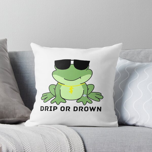 Item preview, Drip or Drown Frog designed and sold by antluzzi.