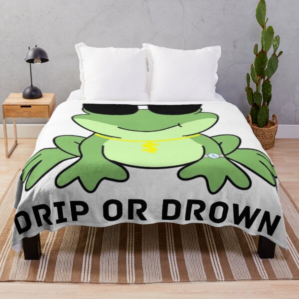 Item preview, Drip or Drown Frog designed and sold by antluzzi.