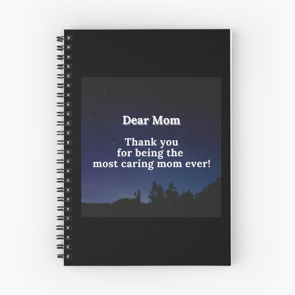 Item preview, Dear Mom, Thank you for being the most caring mom ever! designed and sold by DMariG.
