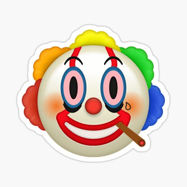 Clown Smiley - T Shirt Roblox Musculos Emoji,Clown Emoticon - free  transparent emoji 