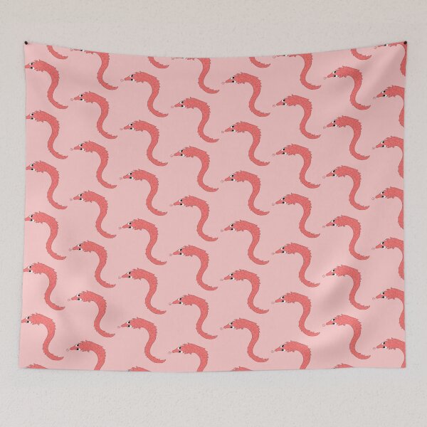 Item preview, Pink Worm on a String designed and sold by DoodleFurry.