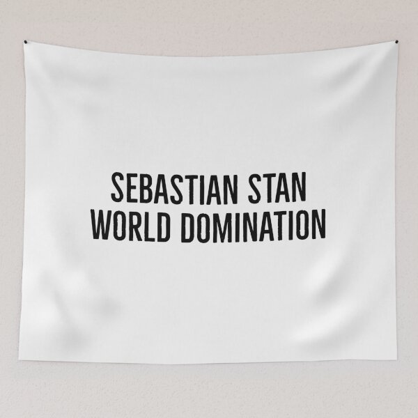 Item preview, SEBASTIAN STAN WORLD DOMINATION designed and sold by L1 Creations.