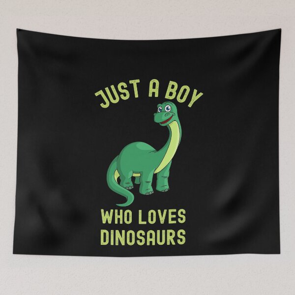 Item preview, Just a boy who loves dinosaurs designed and sold by Echo Dusk.