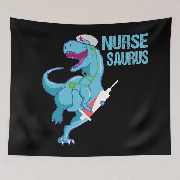 Item preview, nursesaurus perdiatric nurse designed and sold by Wideworld.