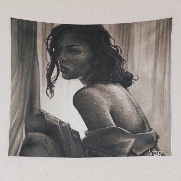 Item preview, Curtain girl designed and sold by victorroa.