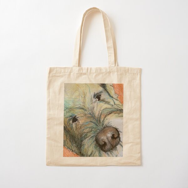 West highland terrier, white Cotton Tote Bag
