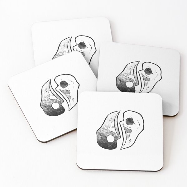 Item preview, Bird Skull YinYang designed and sold by KKeyArt.