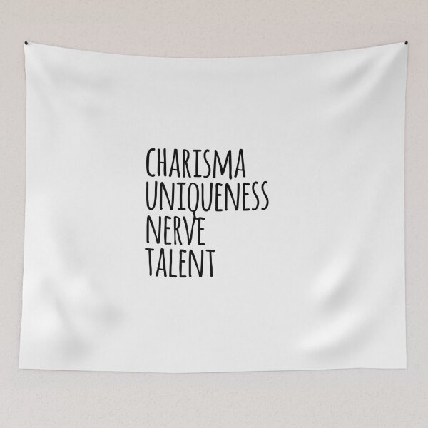 Item preview, Rupauls drag race charisma uniqueness nerve and talent (cunt) ru paul sayings quotes designed and sold by emcazalet.