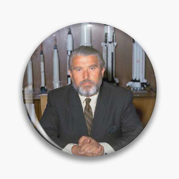 Item preview, Wernher Von Braun In His Office - 1970 designed and sold by warishellstore.
