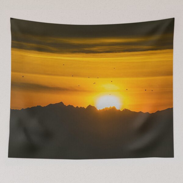 Item preview, Sunset behind mountains  designed and sold by Robtography.