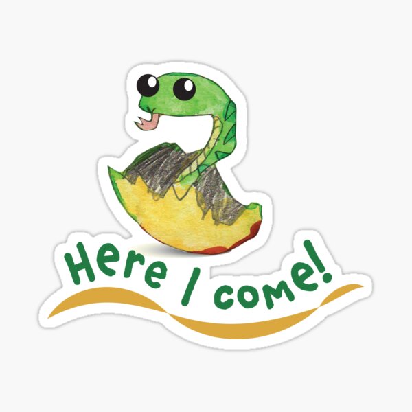 "Copia de Baby girl snake" Sticker by Pirian Redbubble