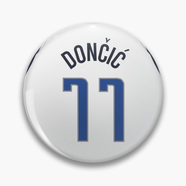 Item preview, Luka Doncic Dallas Mavericks 77 designed and sold by third-try.