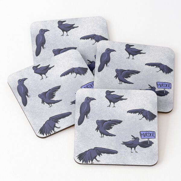 Item preview, Murder of Crows designed and sold by blackheart creations.