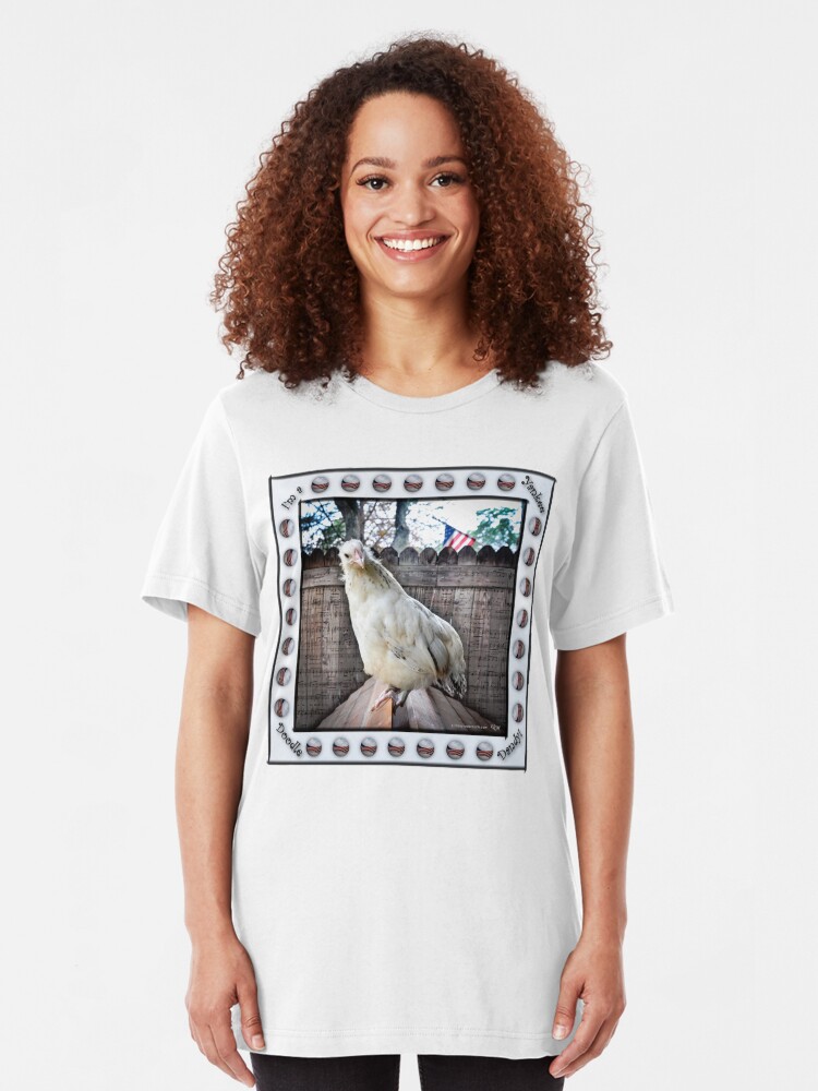 Alternate view of I'm a Yankee Doodle Dandy Slim Fit T-Shirt