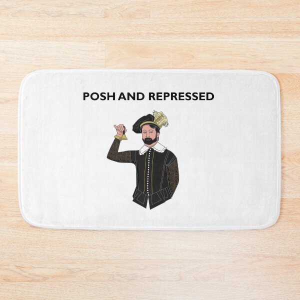 Item preview, Posh and Repressed designed and sold by The British Bunny Hop Shop.