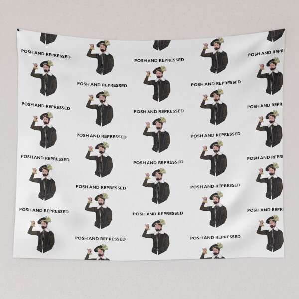 Item preview, Posh and Repressed designed and sold by The British Bunny Hop Shop.