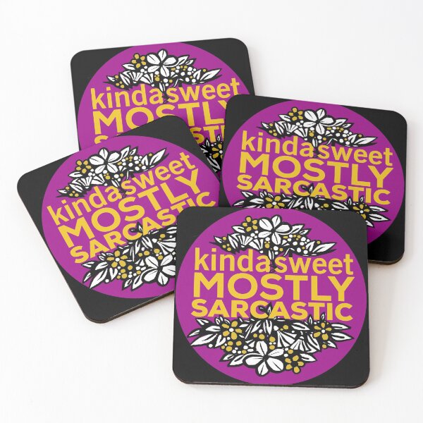 Item preview, Kinda Sweet Mostly Sarcastic designed and sold by DarrriaDesign.