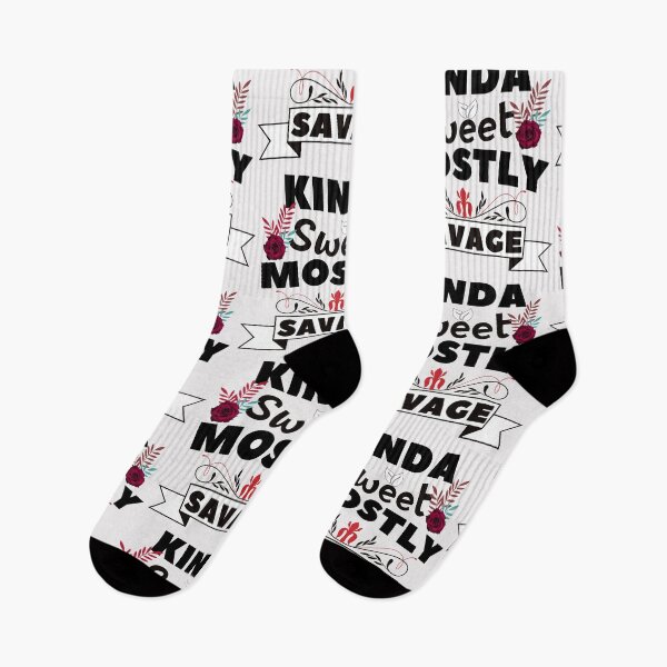 Item preview, kinda sweet mostly sarcastic designed and sold by dogcuddleralert.