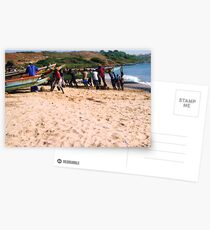 West African Fishing - Print Postkarten