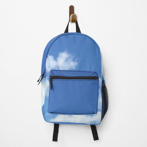 Item preview, Blue sky summer day with white puff fluffy clouds designed and sold by LeBreab.