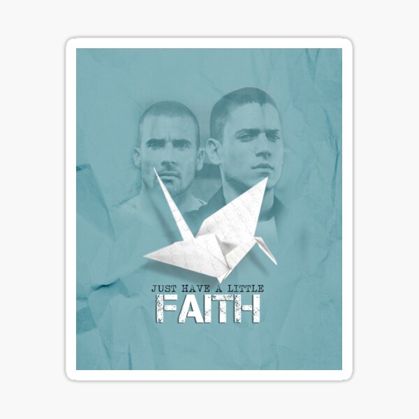 Prison Break - Michael and Linc Faith Sticker