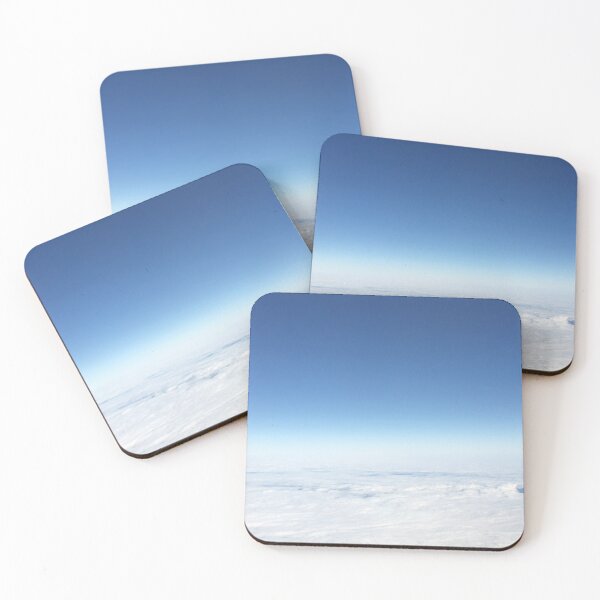 Item preview, Over the Clouds blue sky with fluffy white clouds view from above heavens designed and sold by LeBreab.