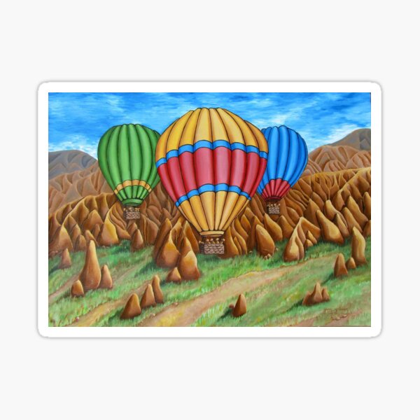 Cappadocia Landscape Sticker