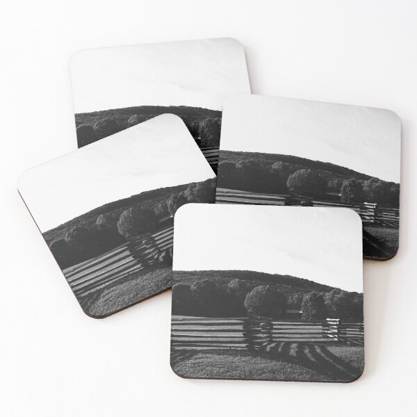 Item preview, Kennesaw Mountain Battlefield Georgia In Black and White designed and sold by AmberCamera.
