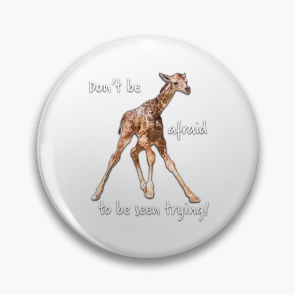 Item preview, Don't Be Afraid Giraffe designed and sold by rockotter.