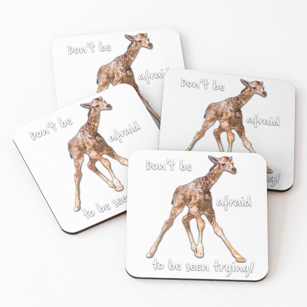 Item preview, Don't Be Afraid Giraffe designed and sold by rockotter.